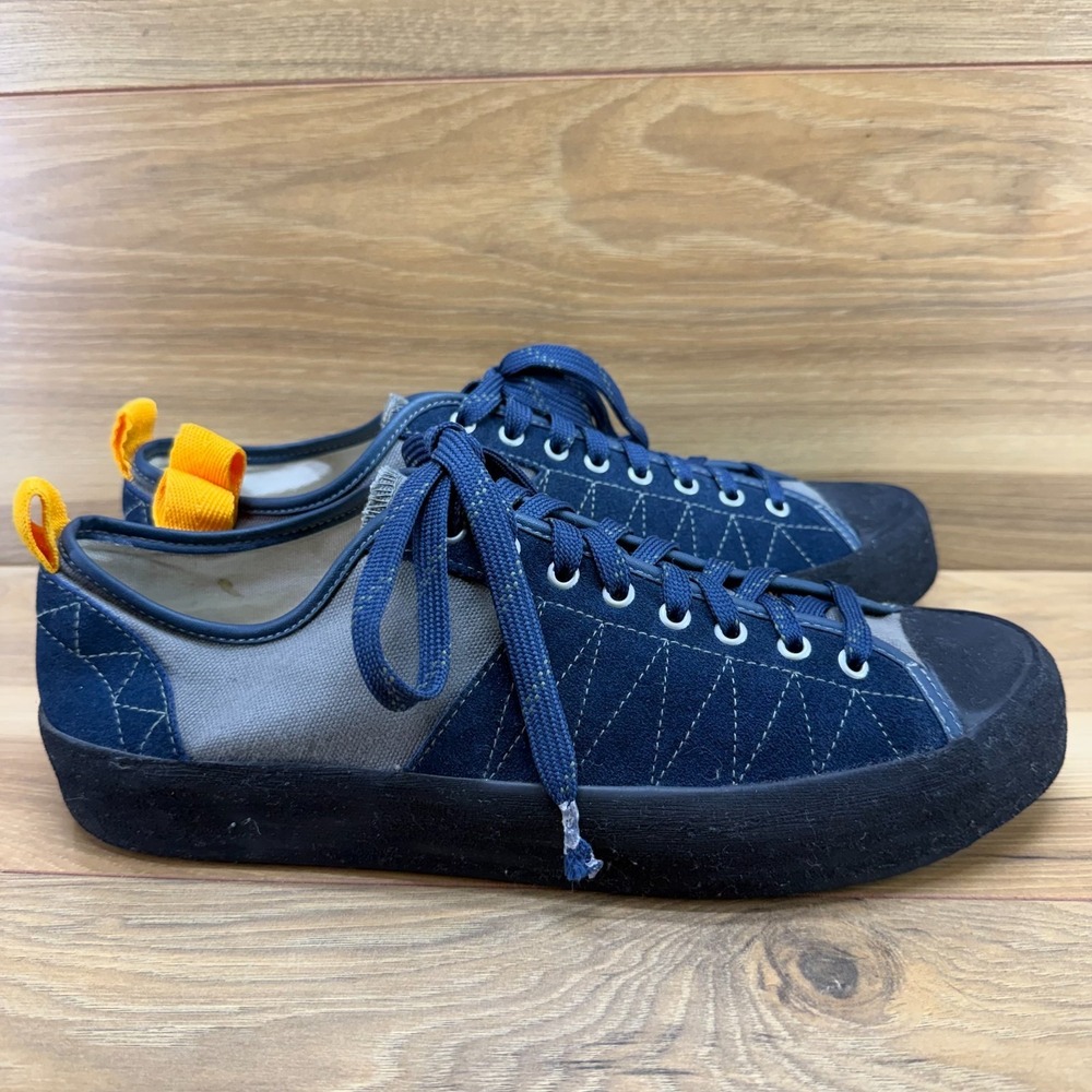 FRONTEER Super Gratton Rock Climbing Sneakers Mens US 11 Blue Gray Low Vibram